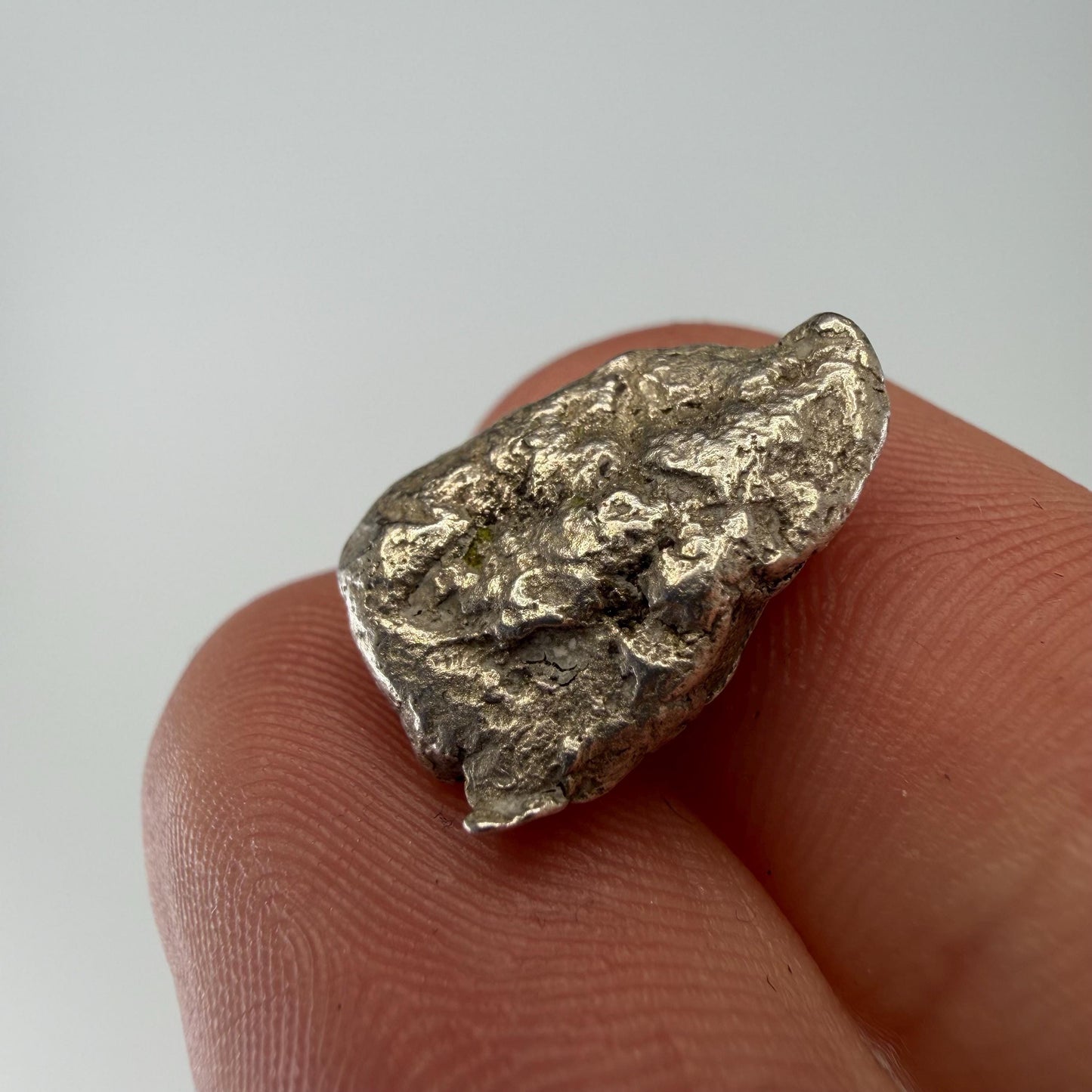 Native Silver Nugget | 5.35g | Rare Natural Silver Specimen | Historic Keweenaw Peninsula, Michigan