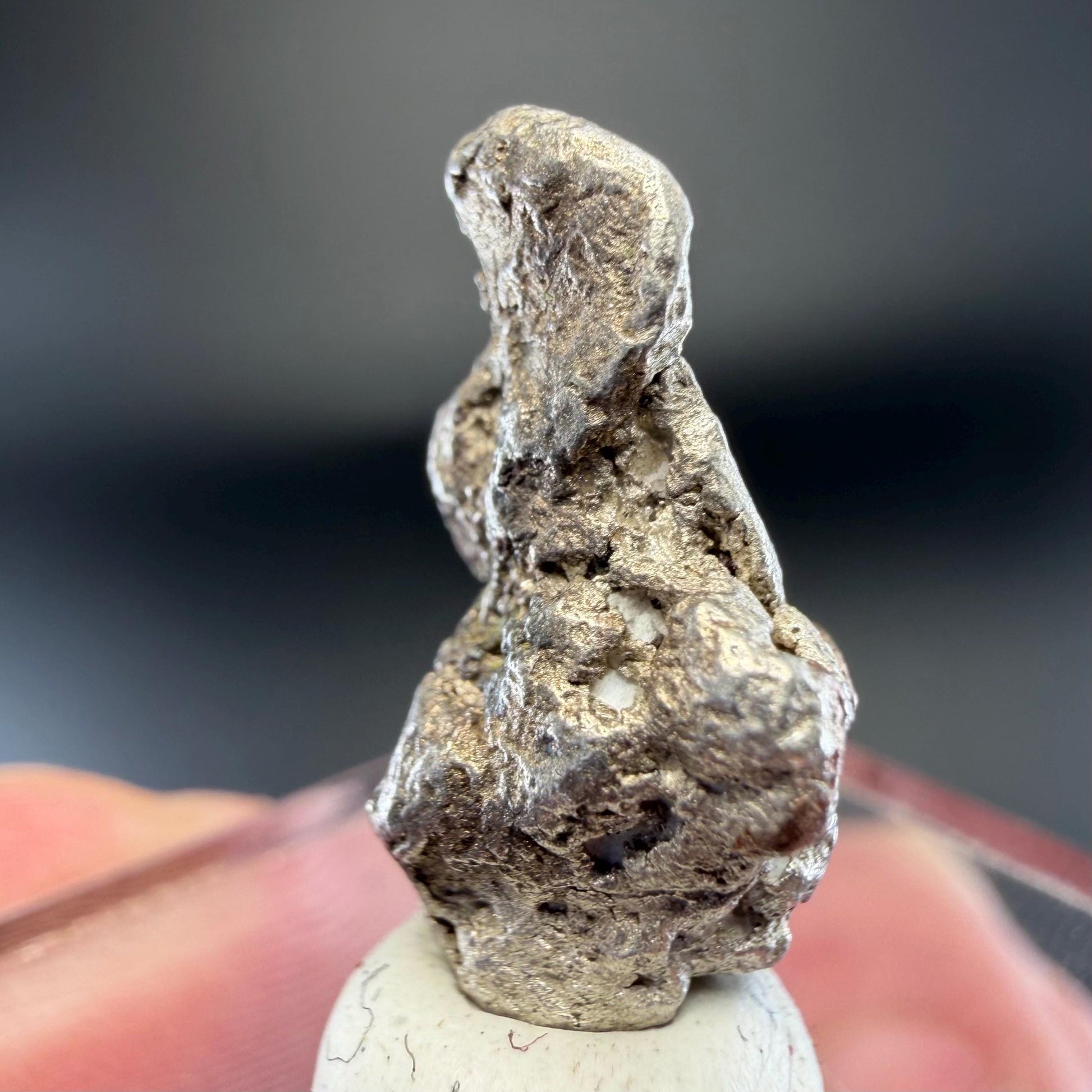 Native Silver ‘Half-Breed’ Nugget | 4.66g | Native Silver + Michigan Copper | Natural Copper Formation | Keweenaw Peninsula, Michigan