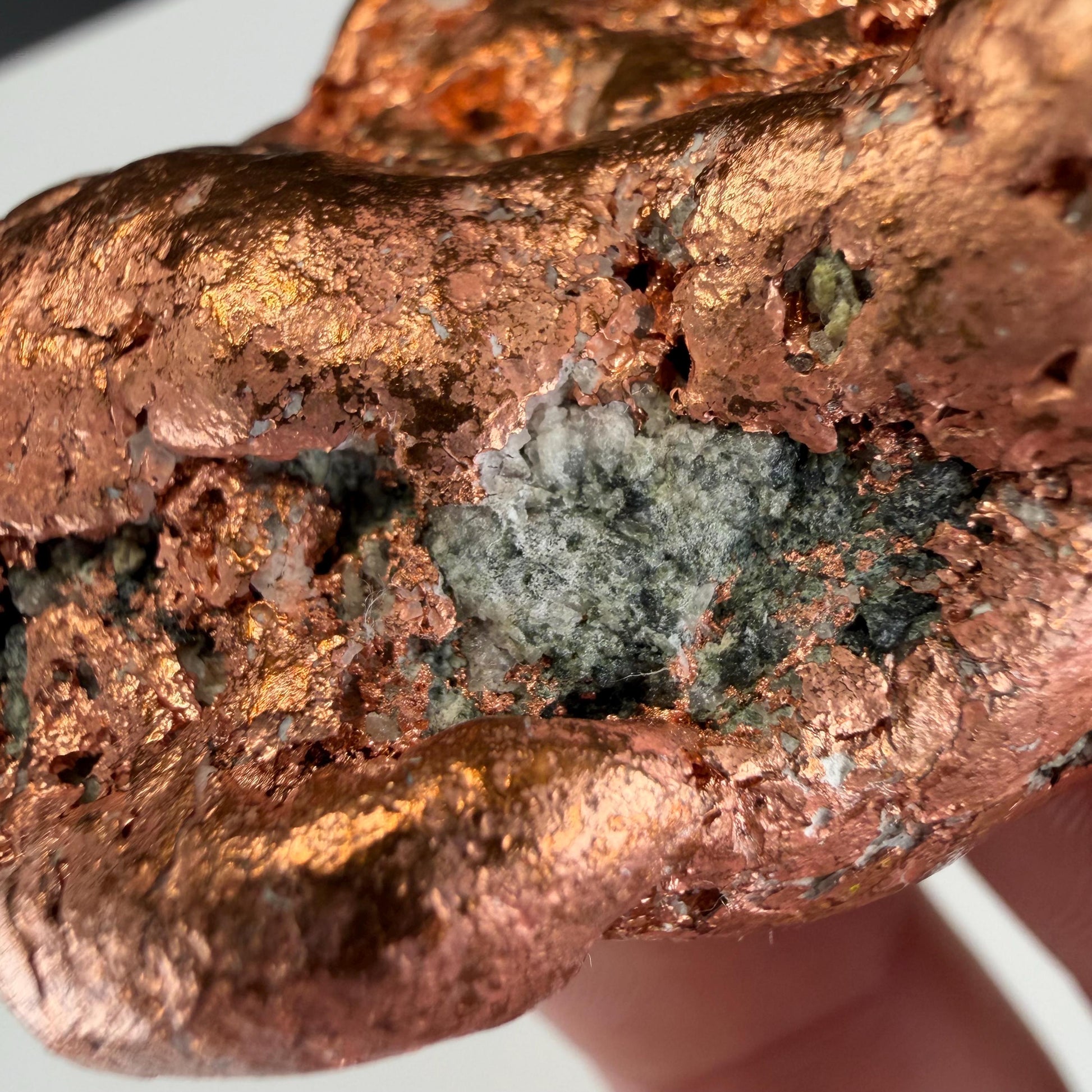 Large Native Copper Nugget | 95g | Michigan Copper | Natural Copper Specimen | Keweenaw Copper