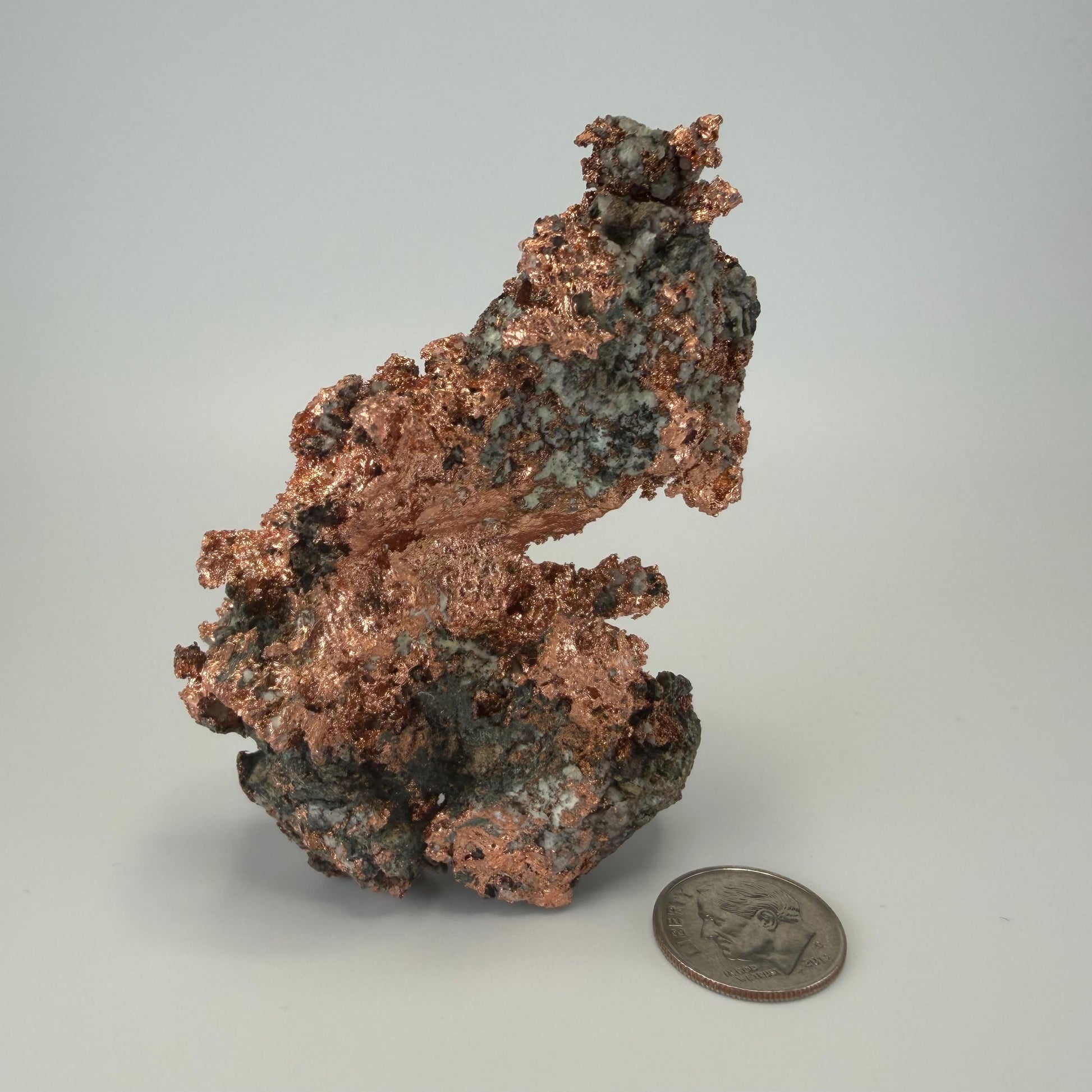 Native Copper Specimen | Natural Michigan Copper | Keweenaw Copper | Display-Grade Copper Formation