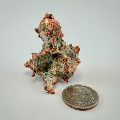 Native Copper Specimen | Small Display-Grade Natural Michigan Copper | Unique Keweenaw Peninsula Copper Formation