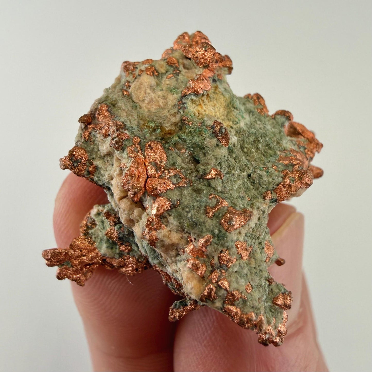 Native Copper Specimen | Small Display-Grade Natural Michigan Copper | Unique Keweenaw Peninsula Copper Formation
