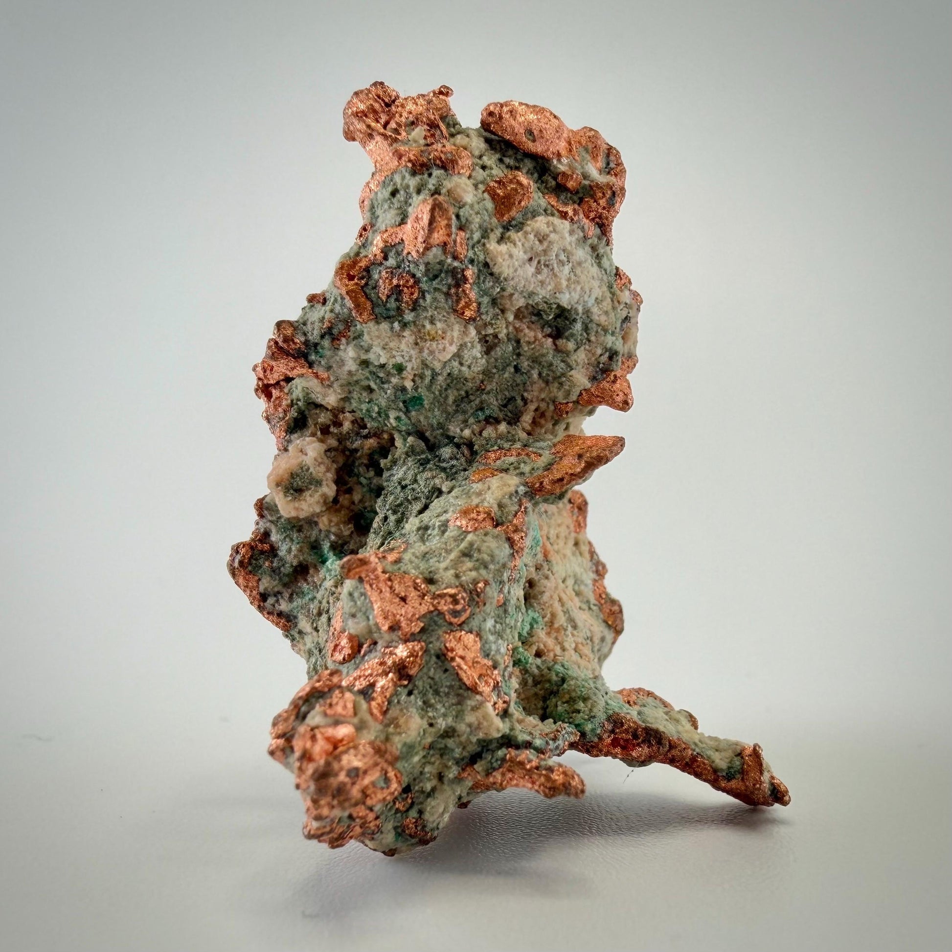 Native Copper Specimen | Small Display-Grade Natural Michigan Copper | Unique Keweenaw Peninsula Copper Formation