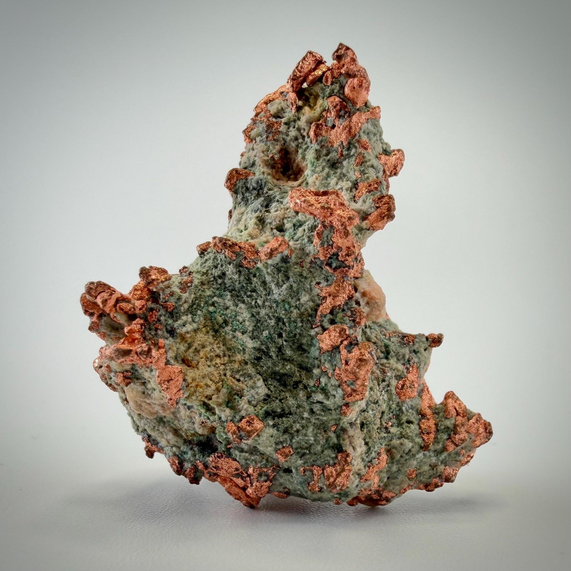 Native Copper Specimen | Small Display-Grade Natural Michigan Copper | Unique Keweenaw Peninsula Copper Formation