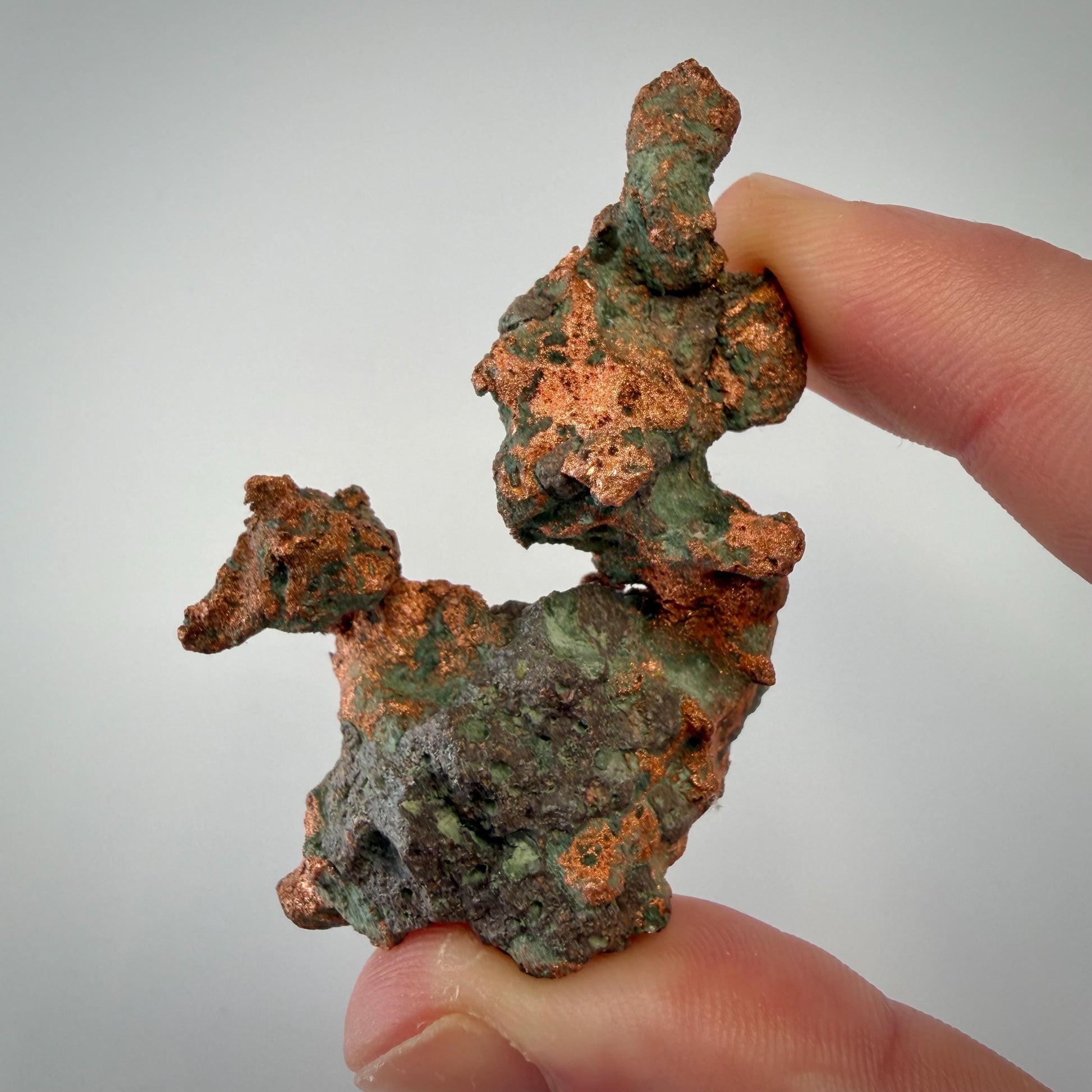 Native Copper Specimen | Small Display-Grade Natural Michigan Copper | Unique Keweenaw Peninsula Copper Formation