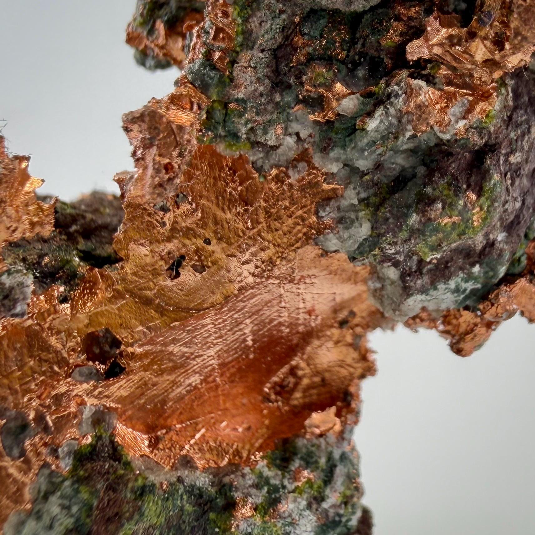 Native Copper Specimen | Small Display-Grade Natural Michigan Copper | Unique Keweenaw Peninsula Copper Formation