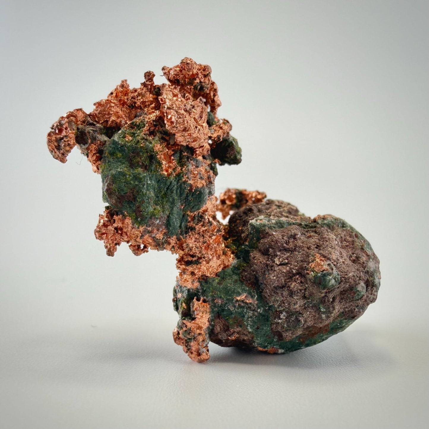 Native Copper Specimen | Small Display-Grade Natural Michigan Copper | Unique Keweenaw Peninsula Copper Formation