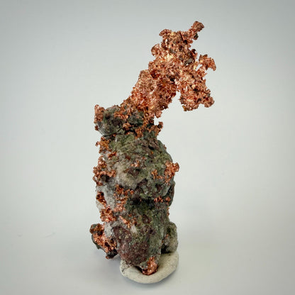Native Copper Specimen | Small Display-Grade Natural Michigan Copper | Unique Keweenaw Peninsula Copper Formation