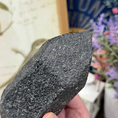 Rare Large Basalt Quartz Pseudomorph from Minas Gerais, Brazil | Black Quartz | Quartz Specimen | Mineral Pseudomorph