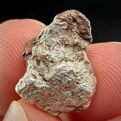 Native Silver-Copper ‘Half-Breed’ Nugget | 4.35g | Native Silver + Michigan Copper | Natural Copper Formation | Keweenaw Peninsula, Michigan