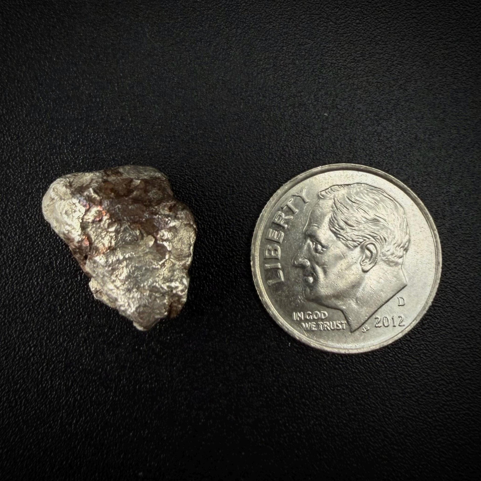 Native Silver-Copper ‘Half-Breed’ Nugget | 5.64g | Native Silver + Michigan Copper | Natural Copper Formation | Keweenaw Peninsula, Michigan
