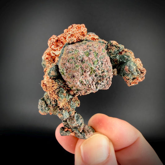 Native Copper Specimen | Small Display-Grade Natural Michigan Copper | Unique Keweenaw Peninsula Copper Formation