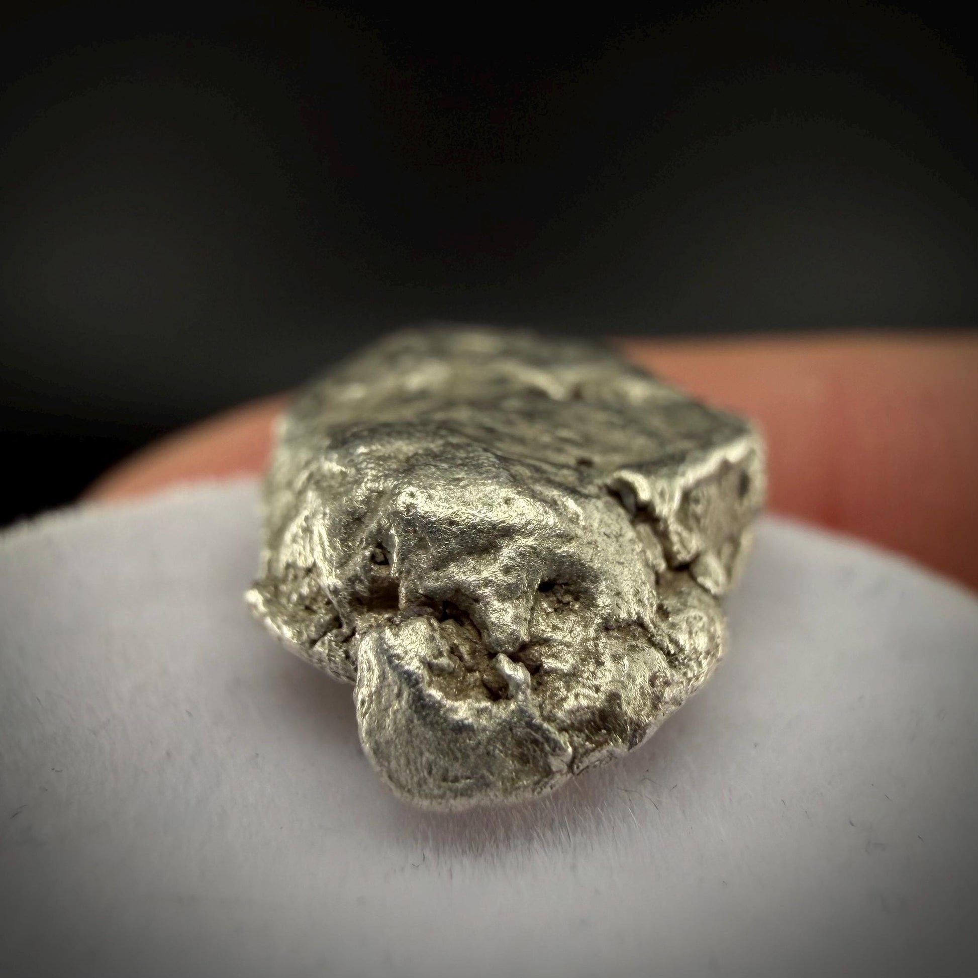 Native Silver Nugget | 5.35g | Rare Natural Silver Specimen | Historic Keweenaw Peninsula, Michigan