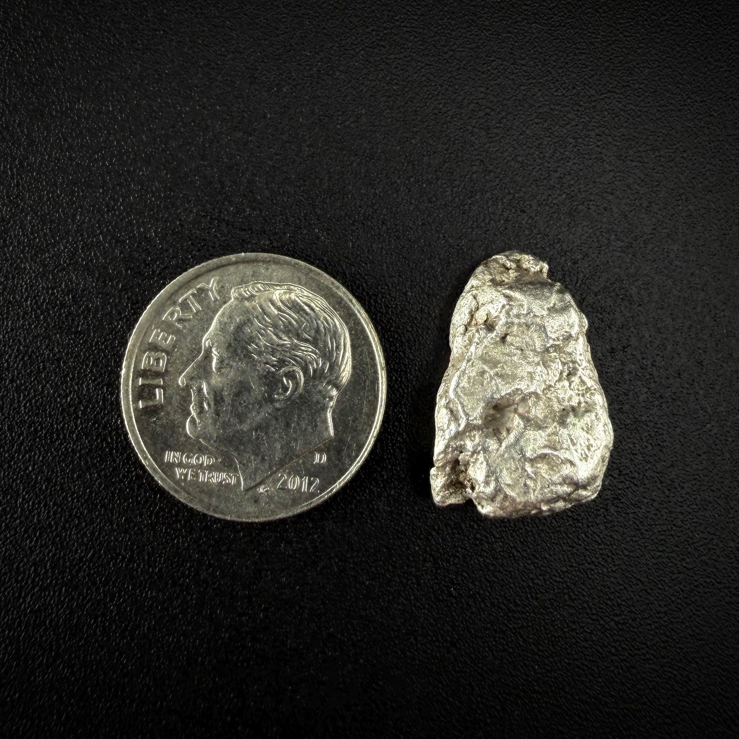Native Silver Nugget | 5.35g | Rare Natural Silver Specimen | Historic Keweenaw Peninsula, Michigan