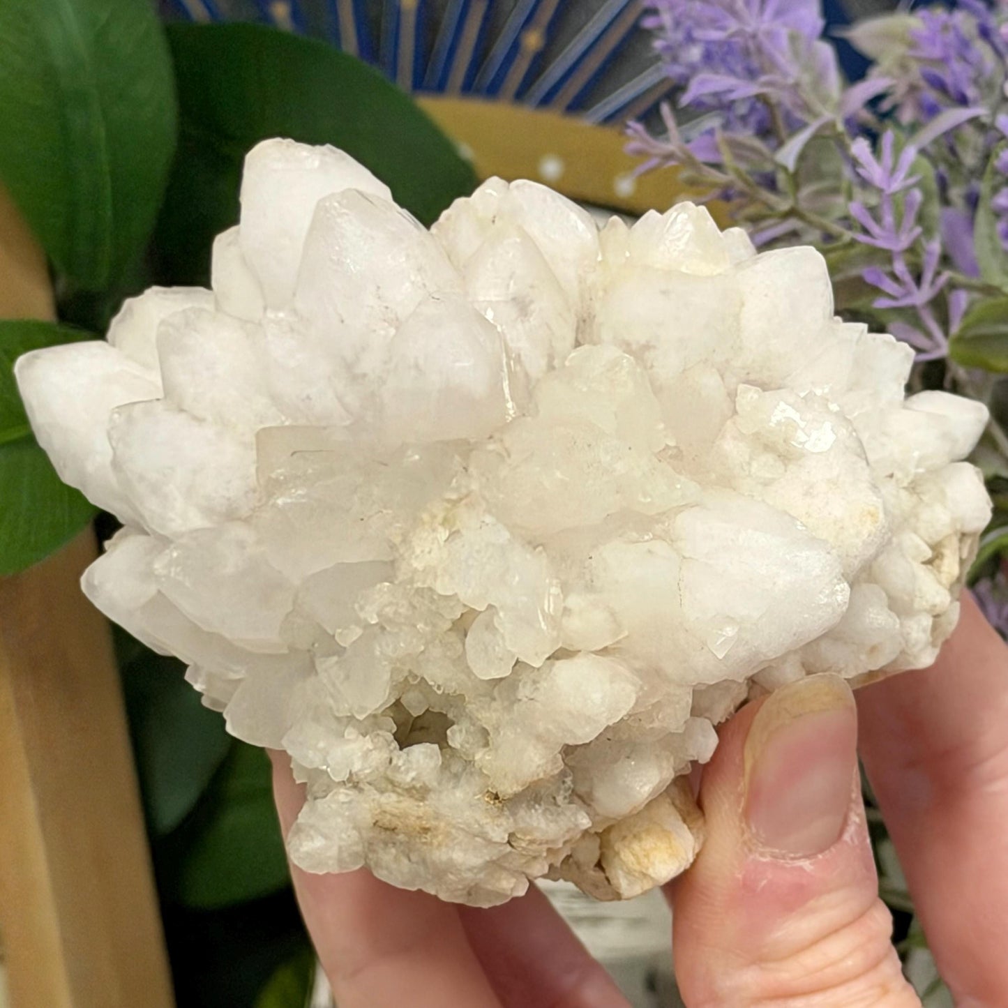White Quartz Cluster from Morocco | Unique Quartz Specimen