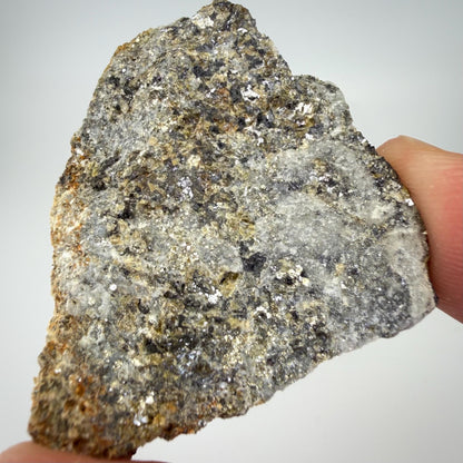 Historic Silver Ore | 43g | Silver-Bearing Galena & Pyrite from Park City, Utah | Judge Daly Mine | Certified Provenance/Display Card (#041)