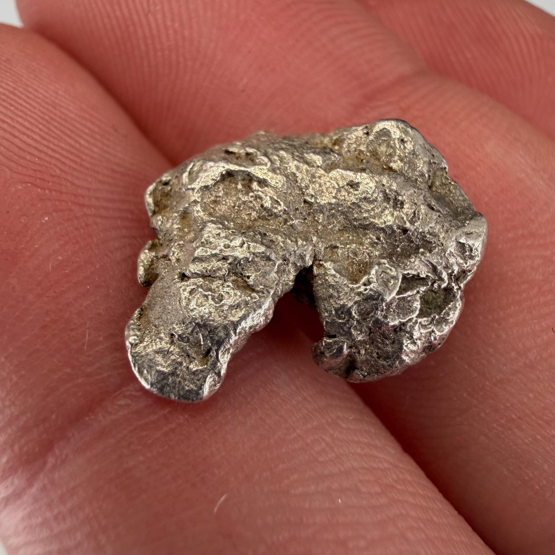 Native Silver Nugget | 3.78g | Rare Natural Silver Specimen | Historic Keweenaw Peninsula, Michigan