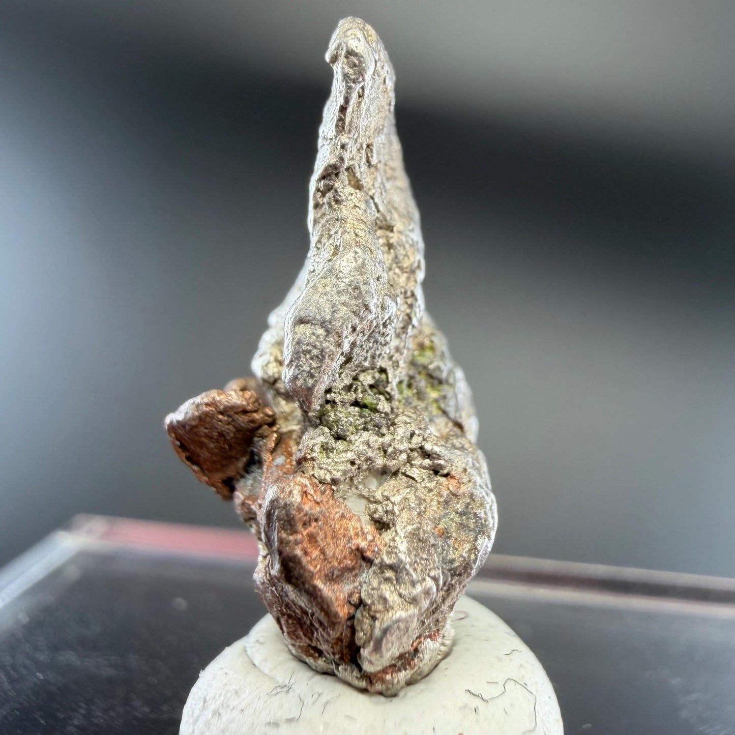 Native Silver ‘Half-Breed’ Nugget | 4.66g | Native Silver + Michigan Copper | Natural Copper Formation | Keweenaw Peninsula, Michigan
