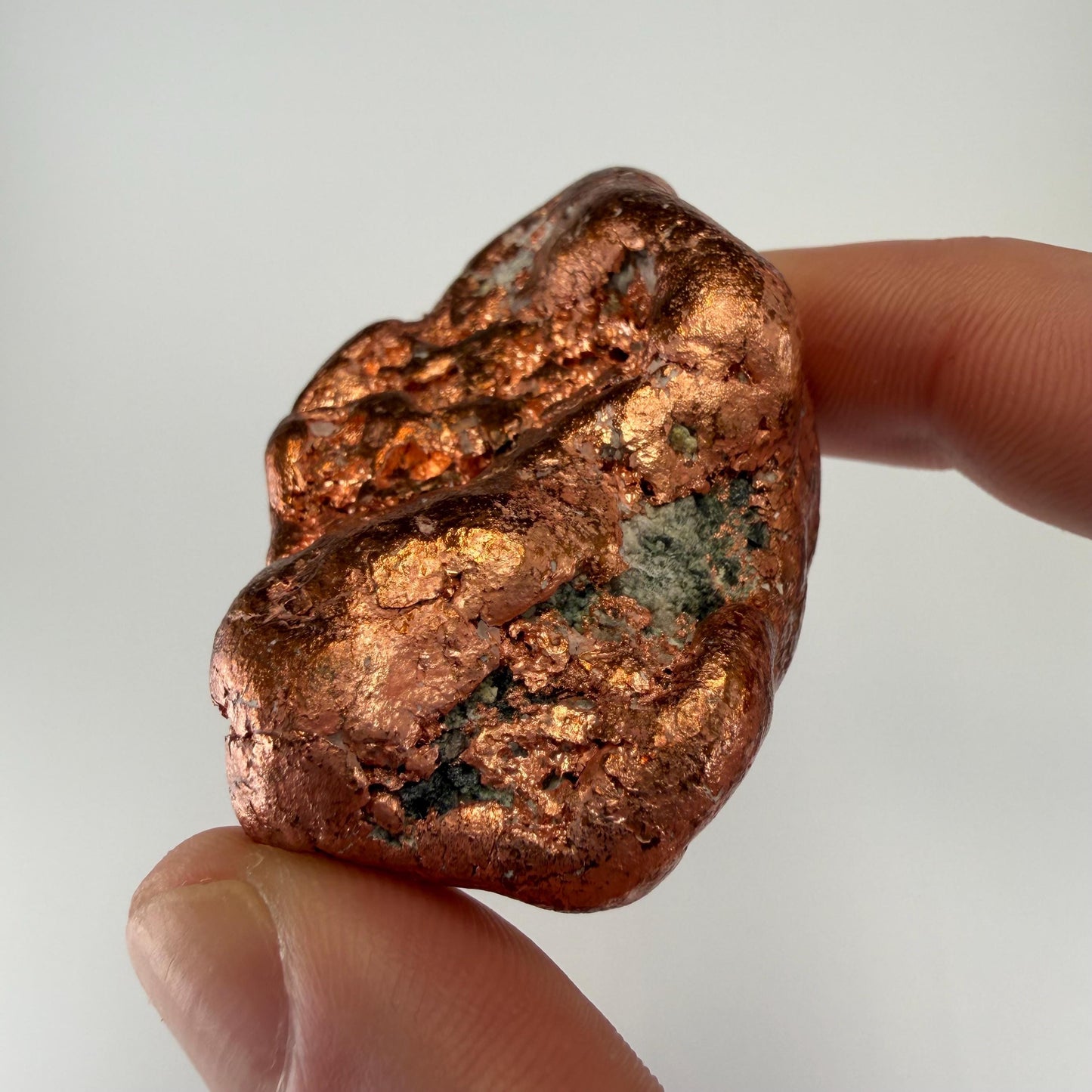Large Native Copper Nugget | 95g | Michigan Copper | Natural Copper Specimen | Keweenaw Copper