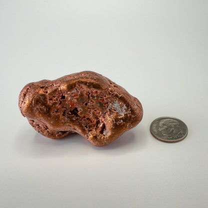 Large Native Copper Nugget | 95g | Michigan Copper | Natural Copper Specimen | Keweenaw Copper