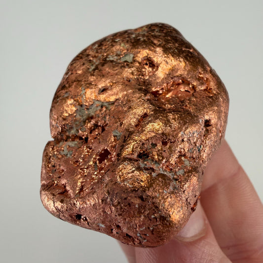 Large Native Copper Nugget | 95g | Michigan Copper | Natural Copper Specimen | Keweenaw Copper