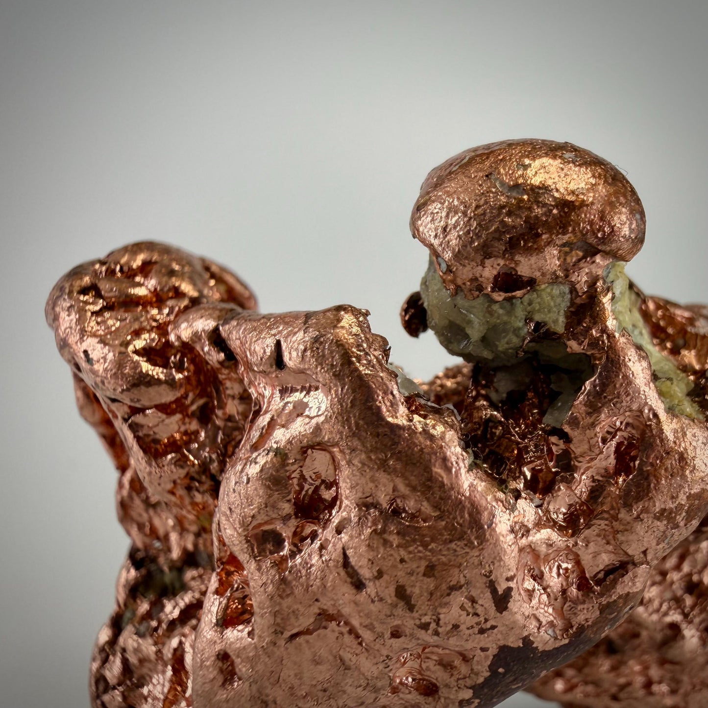 Native Copper Specimen | Display-Grade Michigan Vein Copper | 138 grams | Michigan Copper | Large Natural Copper Nugget | Keweenaw Copper