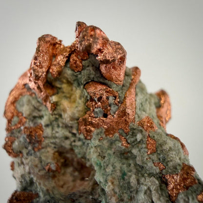 Native Copper Specimen | Small Display-Grade Natural Michigan Copper | Unique Keweenaw Peninsula Copper Formation