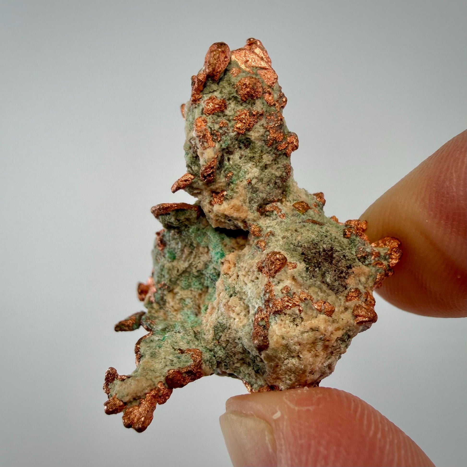 Native Copper Specimen | Small Display-Grade Natural Michigan Copper | Unique Keweenaw Peninsula Copper Formation