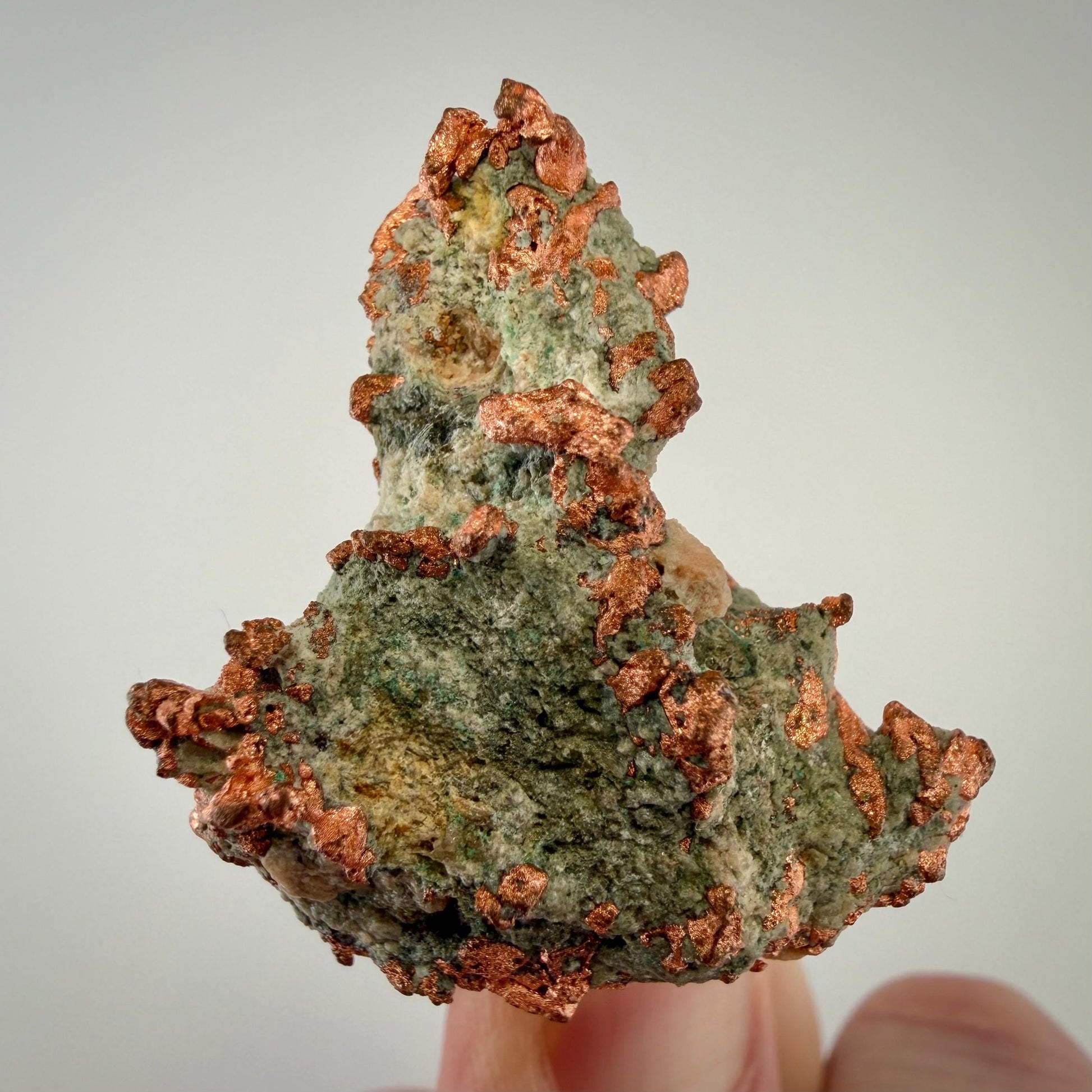 Native Copper Specimen | Small Display-Grade Natural Michigan Copper | Unique Keweenaw Peninsula Copper Formation
