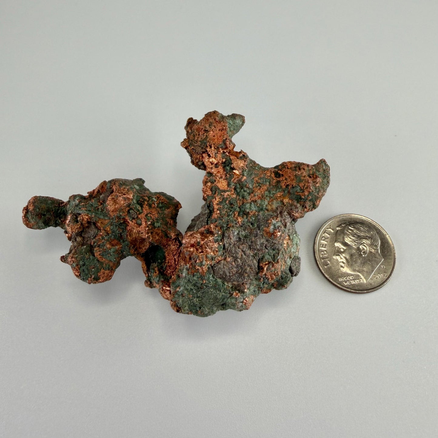 Native Copper Specimen | Small Display-Grade Natural Michigan Copper | Unique Keweenaw Peninsula Copper Formation