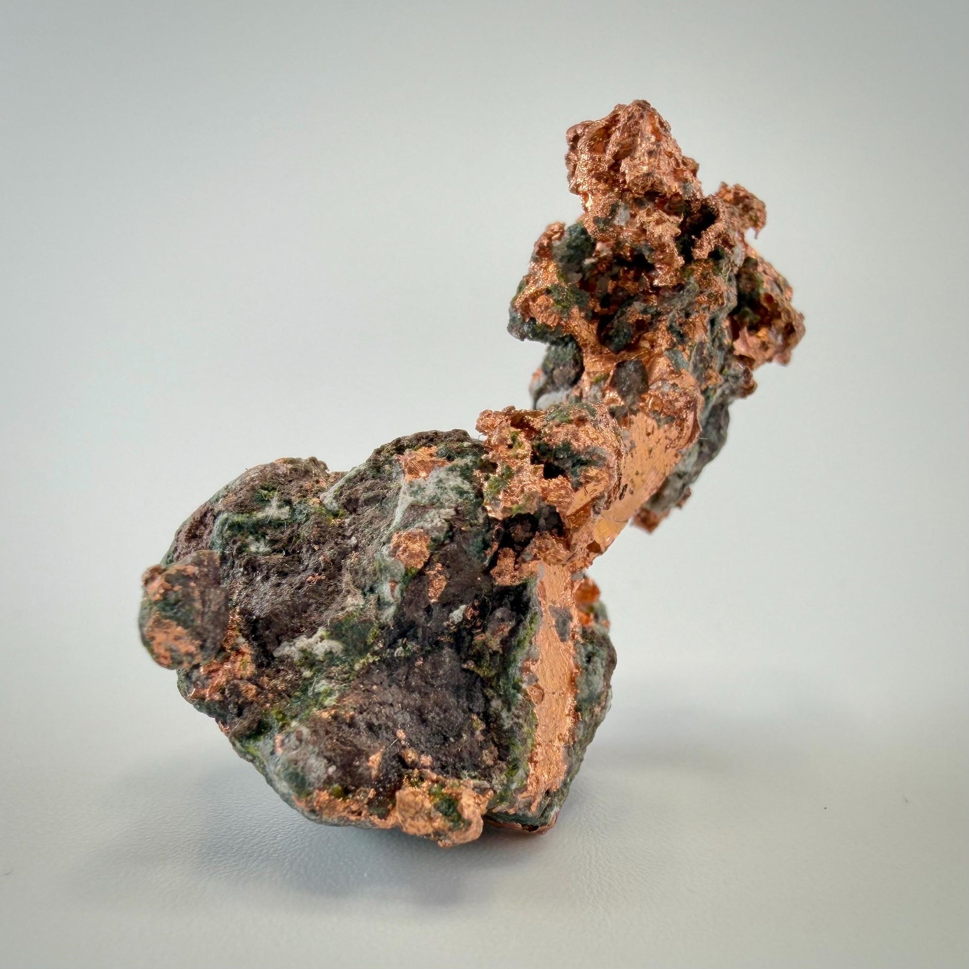 Native Copper Specimen | Small Display-Grade Natural Michigan Copper | Unique Keweenaw Peninsula Copper Formation