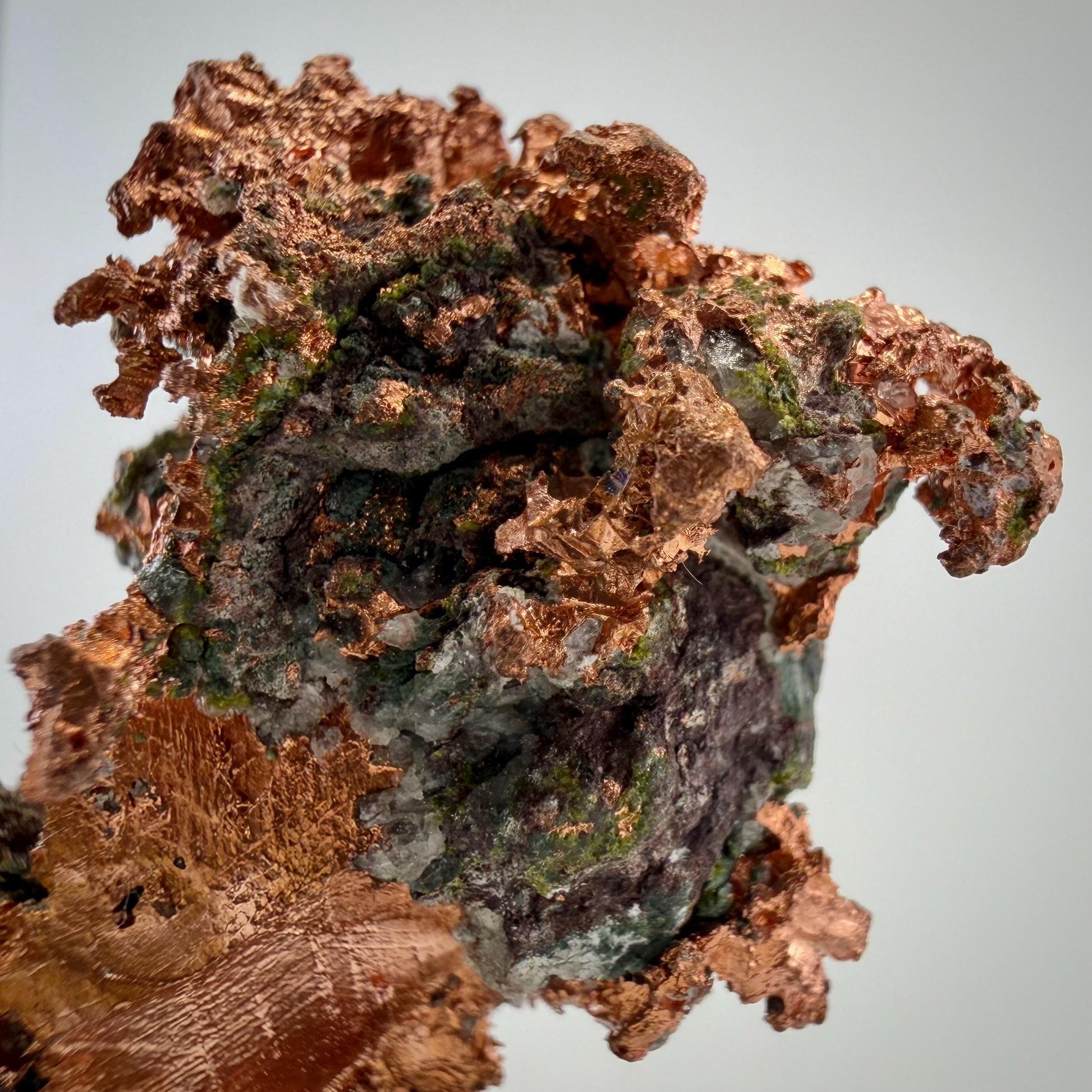 Native Copper Specimen | Small Display-Grade Natural Michigan Copper | Unique Keweenaw Peninsula Copper Formation