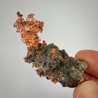 Native Copper Specimen | Small Display-Grade Natural Michigan Copper | Unique Keweenaw Peninsula Copper Formation