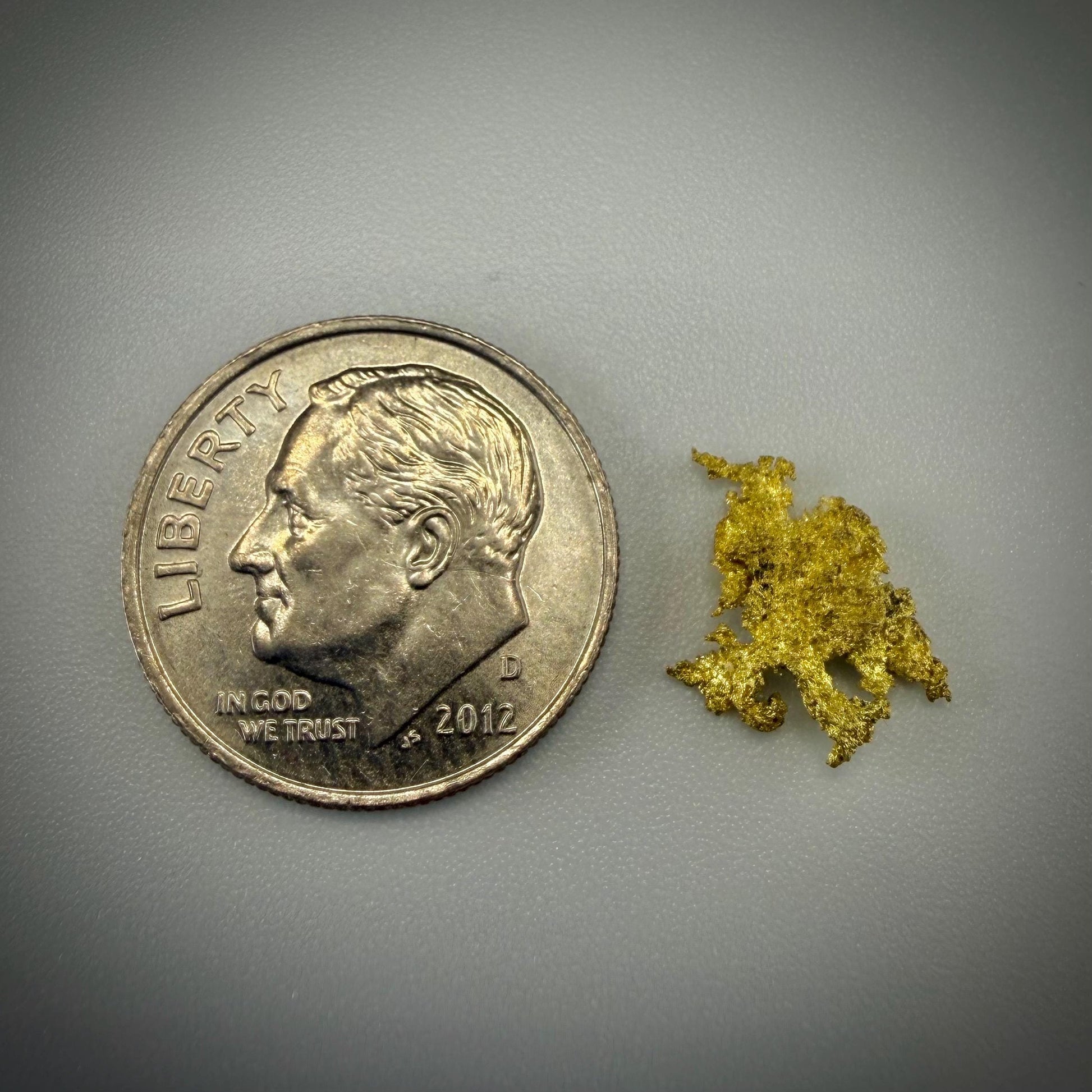 Dendritic Native Gold Specimen | 0.65g Natural Gold | Grass Valley, Nevada County California | Collector Gold