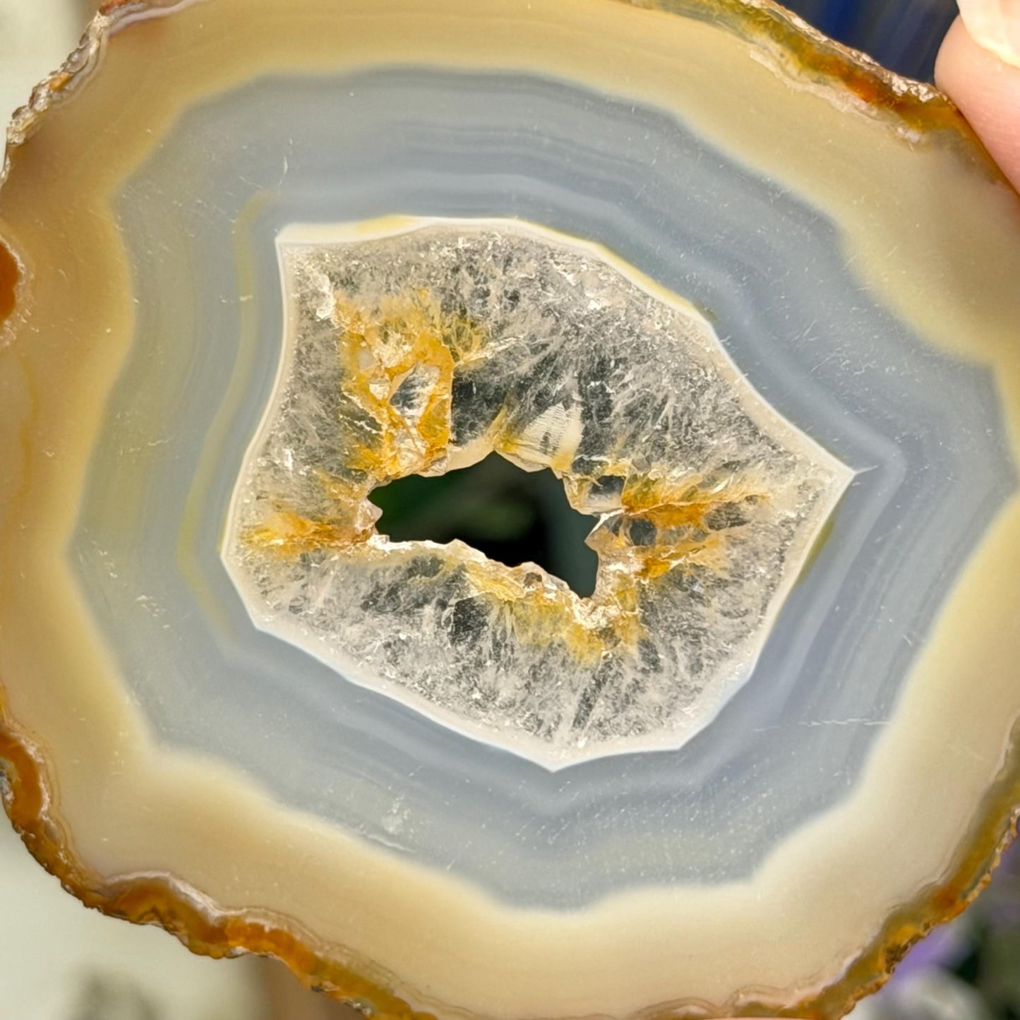 Rainbow Iris Agate | Iris Agate Slice