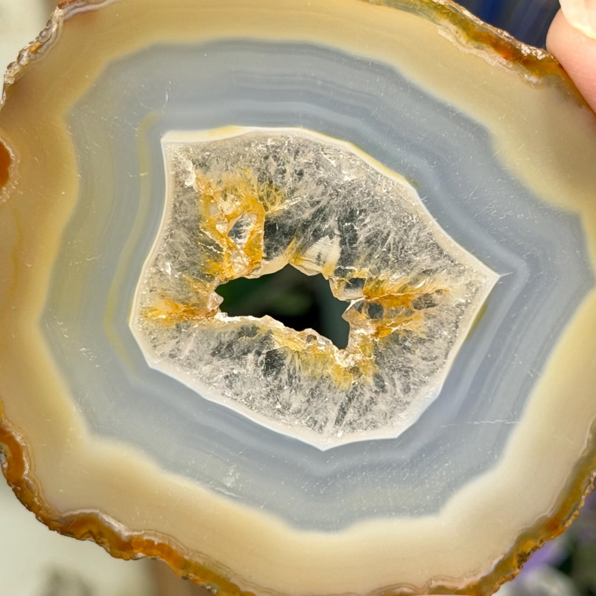 Rainbow Iris Agate | Iris Agate Slice