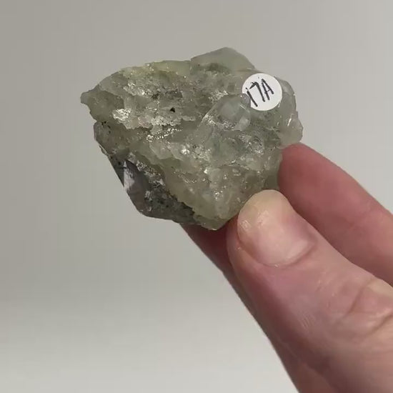 Himalayan Quartz Cluster with Rutile and Green Chlorite