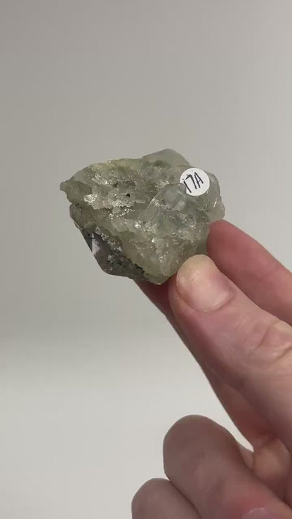 Himalayan Quartz Cluster with Rutile and Green Chlorite