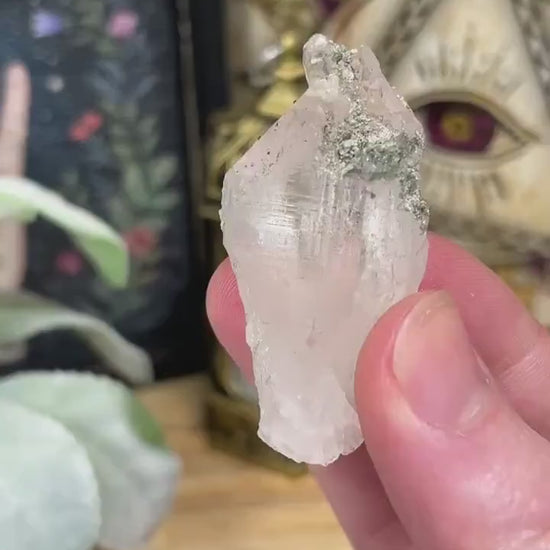 Himalayan Quartz Point with Anatase