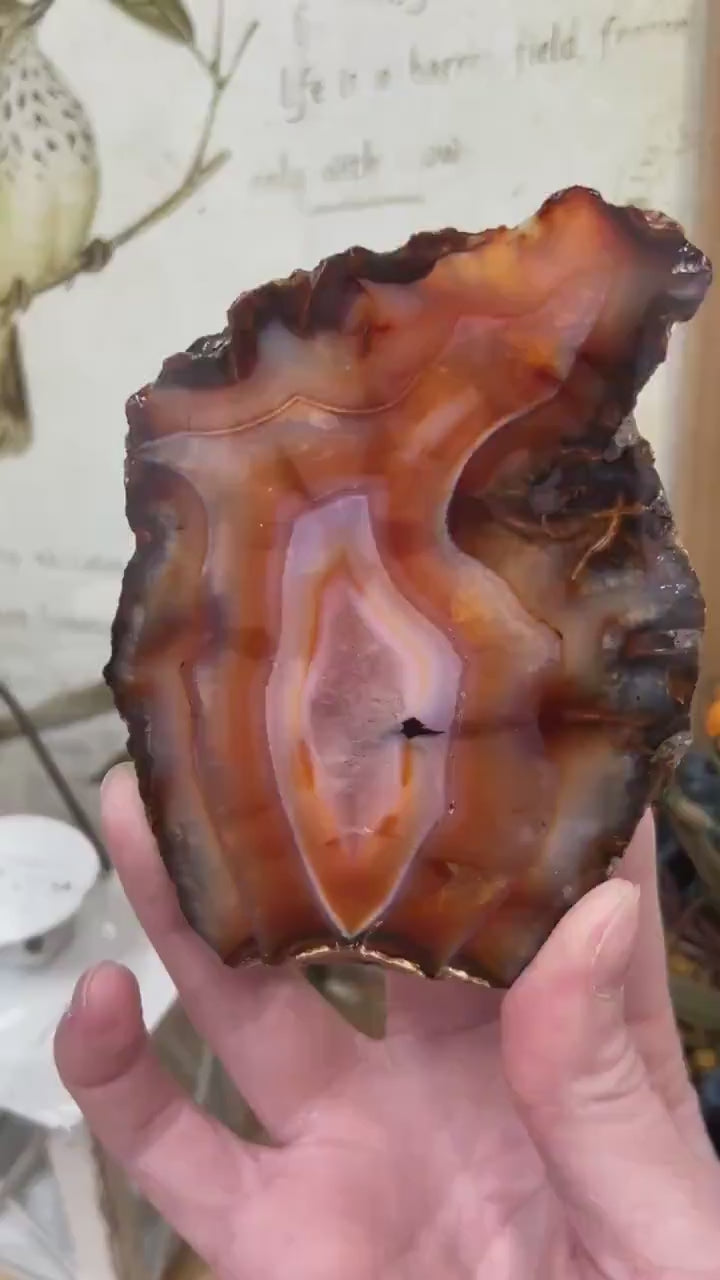 Carnelian Slab | Banded Agate | Carnelian Agate | Banded Carnelian