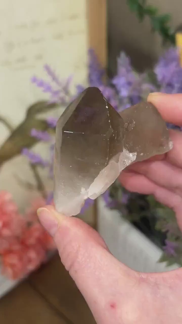 High Quality Natural Smoky Quartz from Brazil | Smoky Quartz Cluster