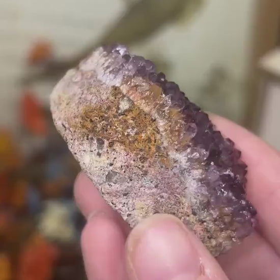 High Quality Alacam Amethyst Cluster from Turkey