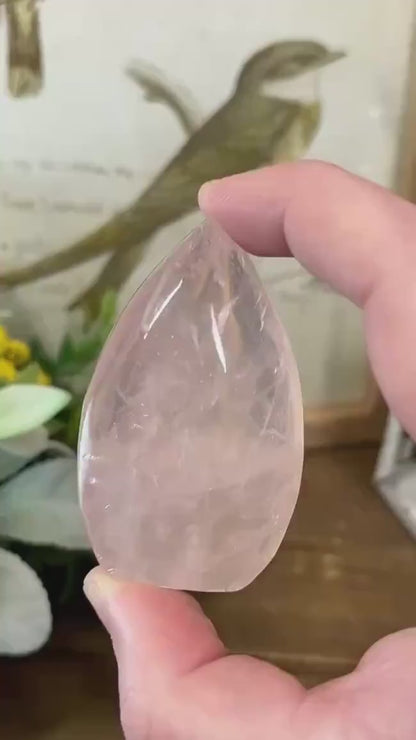 Rose Quartz Freeform | High Quality