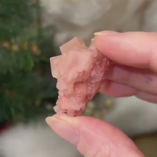 Mini Pink Halite Specimen from Searles Lake, California