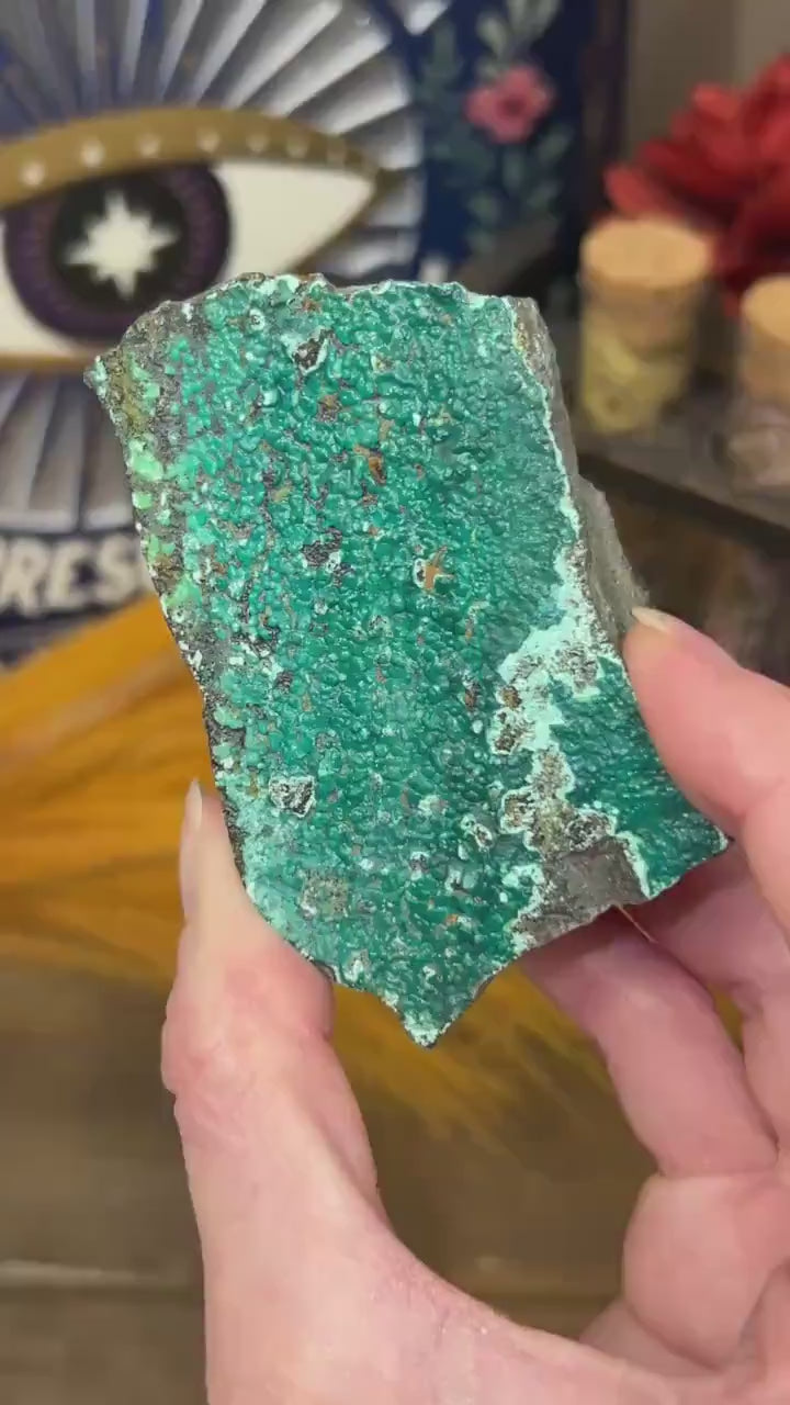 Raw Chrysocolla Malachite Specimen | Gem Silica Chrysocolla