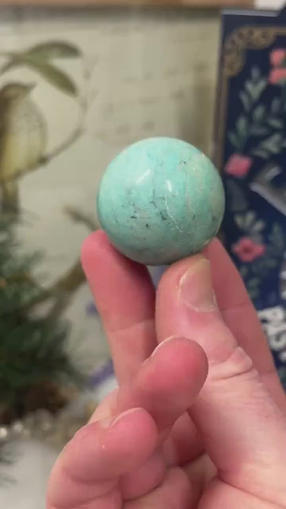 Small Amazonite Sphere