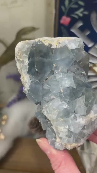 High Quality Celestite Cluster | Gemmy Celestite Geode