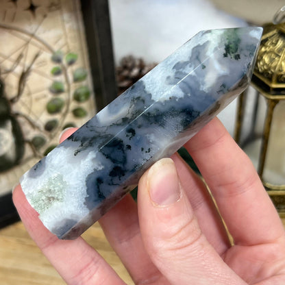 High Quality Moss Agate | Druzy Moss Agate